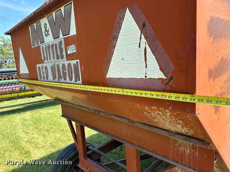 image for item NP9956 M&W Little Red Wagon  gravity wagon