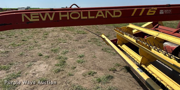 image for item NP9975 New Holland 116  swather / windrower