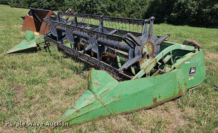 image for item NT9867 John Deere 215  rigid head
