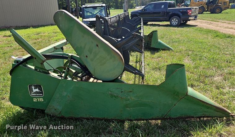 image for item NT9867 John Deere 215  rigid head