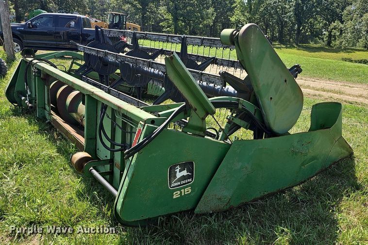 image for item NT9867 John Deere 215  rigid head