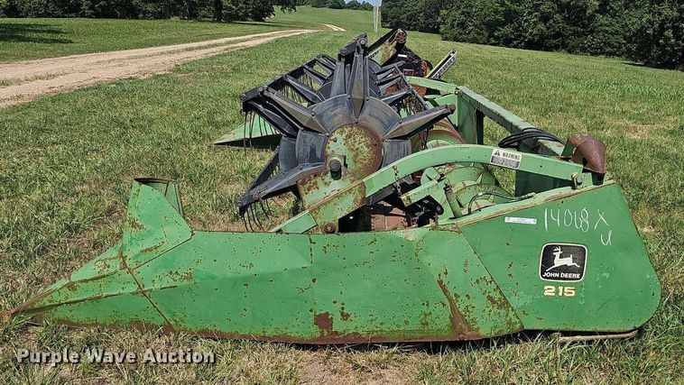 image for item NT9867 John Deere 215  rigid head