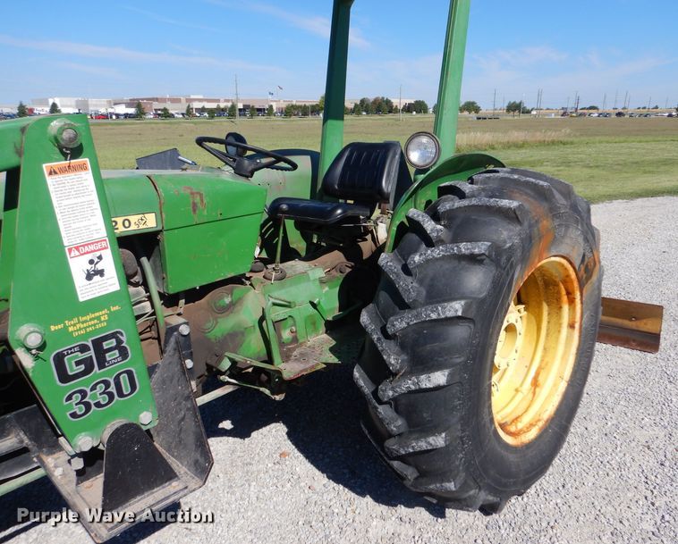 image for item NY9607 1970 John Deere 2020  tractor