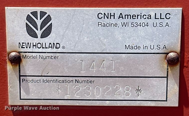 image for item OC9318 New Holland 1441  swather / windrower