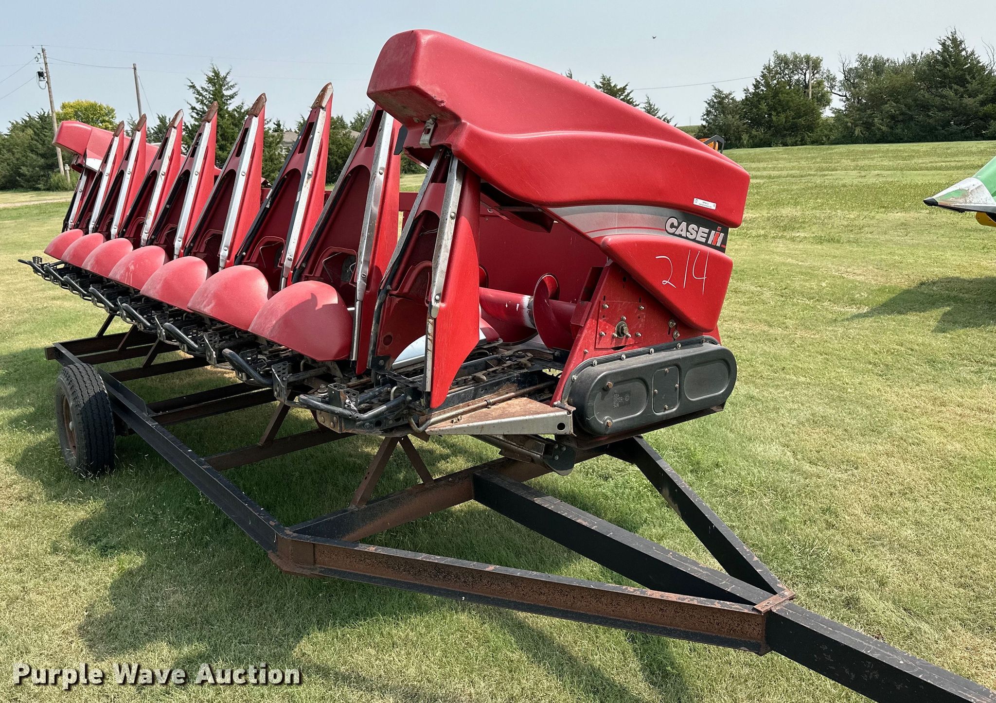 Case 3408 30 N93 DE corn head in Grinnell, KS Item NP9410 sold