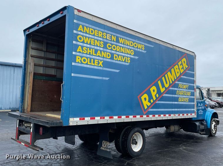 image for item DL3965 1998 International 4700  box truck