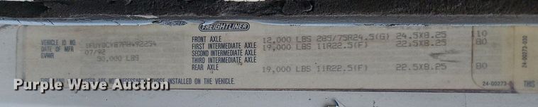 image for item DP2307 1993 Freightliner FLD120  semi truck