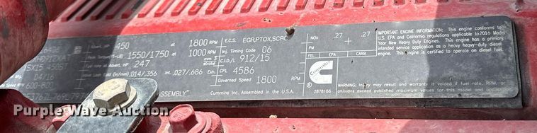 image for item DP3167 2017 Peterbilt 579  semi truck