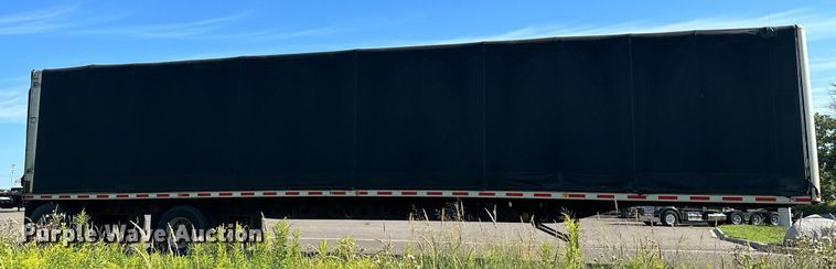 image for item DQ7336 1998 Transcraft  side curtain trailer