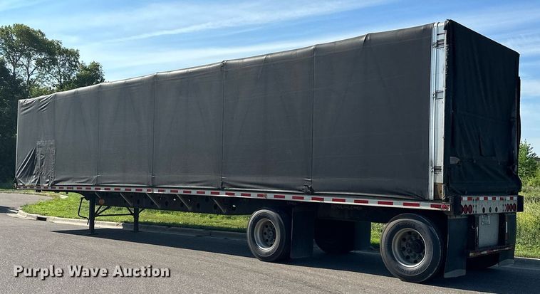 image for item DQ7336 1998 Transcraft  side curtain trailer