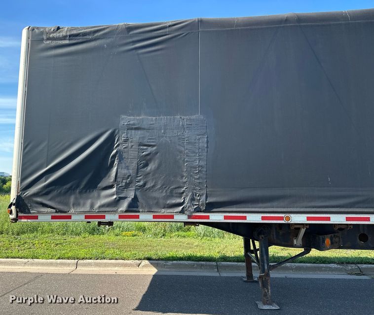 image for item DQ7336 1998 Transcraft  side curtain trailer