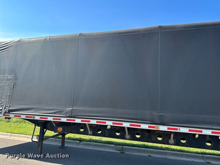 image for item DQ7336 1998 Transcraft  side curtain trailer