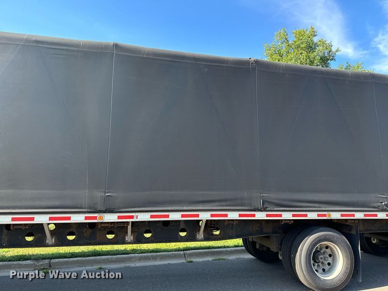 image for item DQ7336 1998 Transcraft  side curtain trailer