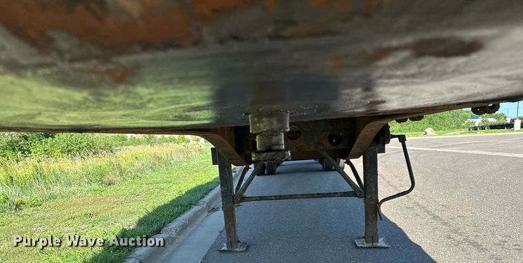 image for item DQ7336 1998 Transcraft  side curtain trailer