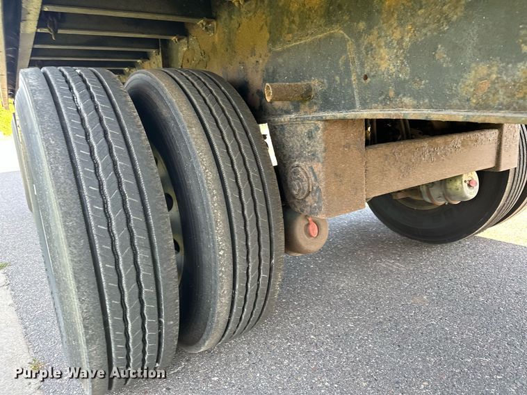 image for item DQ7336 1998 Transcraft  side curtain trailer