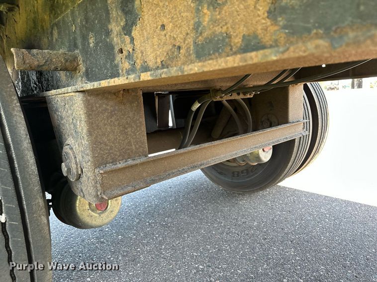 image for item DQ7336 1998 Transcraft  side curtain trailer