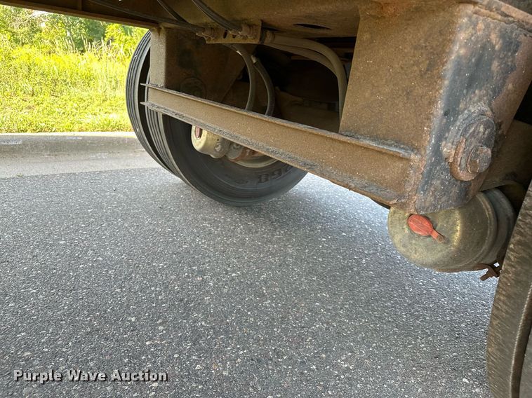 image for item DQ7336 1998 Transcraft  side curtain trailer