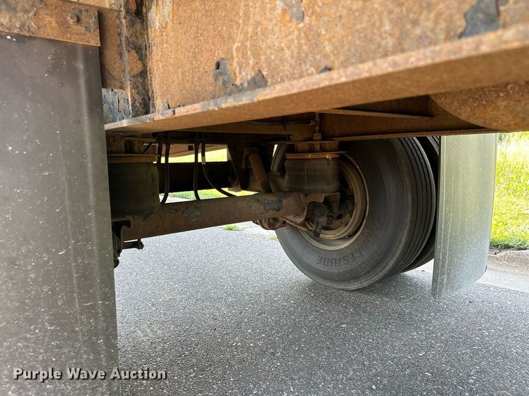 image for item DQ7336 1998 Transcraft  side curtain trailer