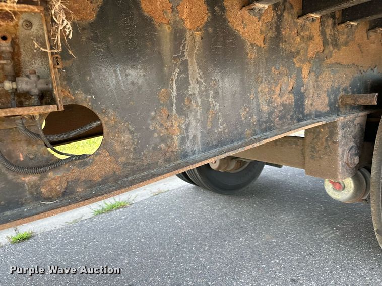 image for item DQ7336 1998 Transcraft  side curtain trailer