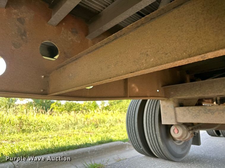 image for item DQ7336 1998 Transcraft  side curtain trailer