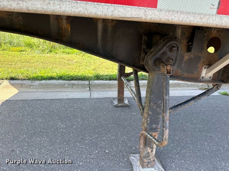 image for item DQ7336 1998 Transcraft  side curtain trailer