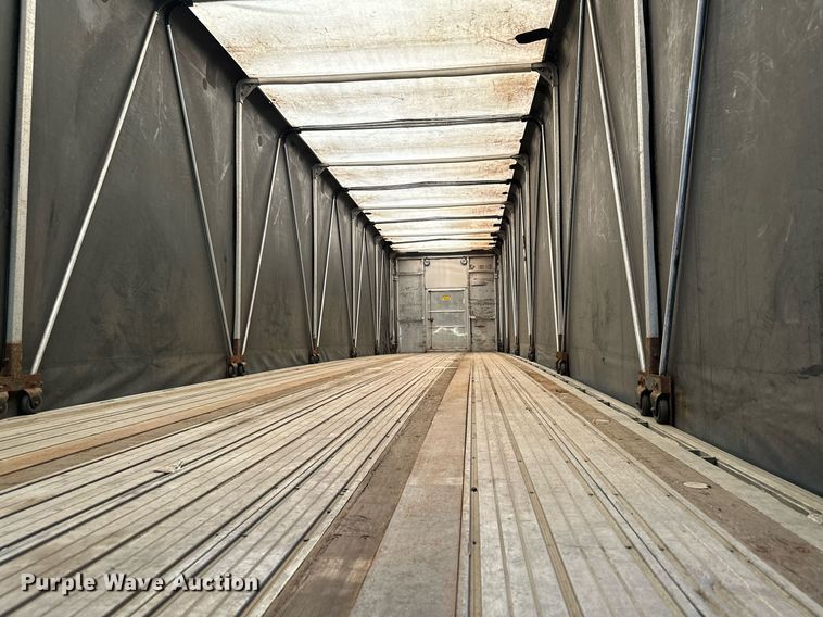 image for item DQ7336 1998 Transcraft  side curtain trailer