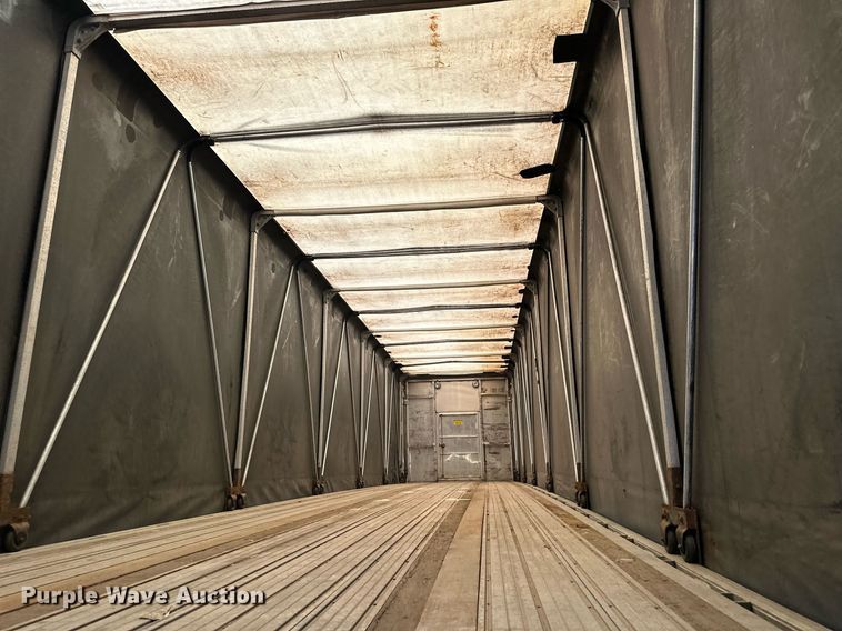 image for item DQ7336 1998 Transcraft  side curtain trailer