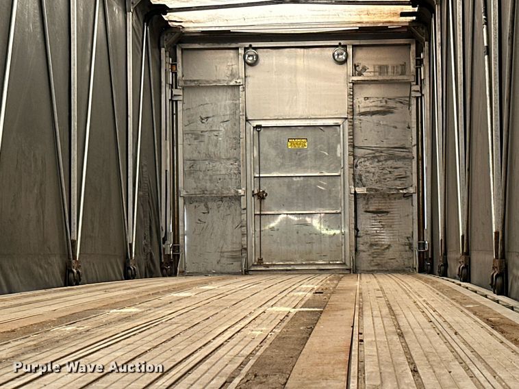 image for item DQ7336 1998 Transcraft  side curtain trailer