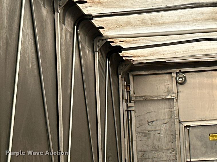 image for item DQ7336 1998 Transcraft  side curtain trailer