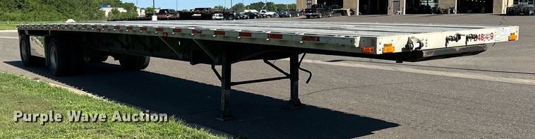 image for item DQ7337 1997 Transcraft Eagle W2  flatbed trailer