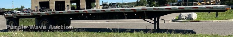 image for item DQ7337 1997 Transcraft Eagle W2  flatbed trailer