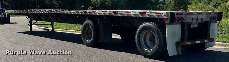 image for item DQ7337 1997 Transcraft Eagle W2  flatbed trailer