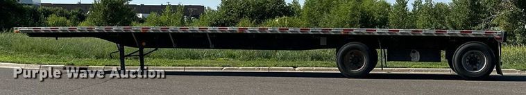image for item DQ7337 1997 Transcraft Eagle W2  flatbed trailer