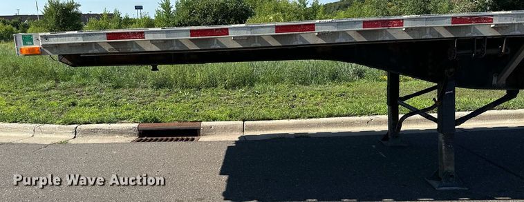 image for item DQ7337 1997 Transcraft Eagle W2  flatbed trailer