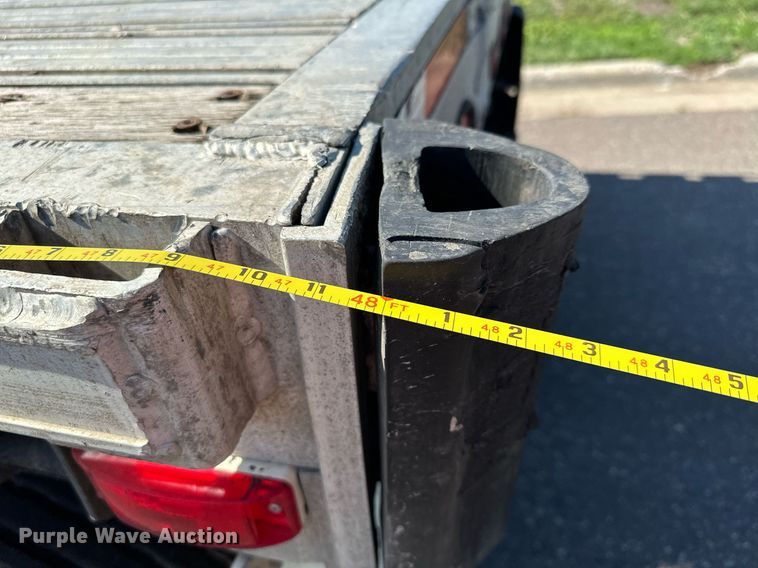 image for item DQ7337 1997 Transcraft Eagle W2  flatbed trailer