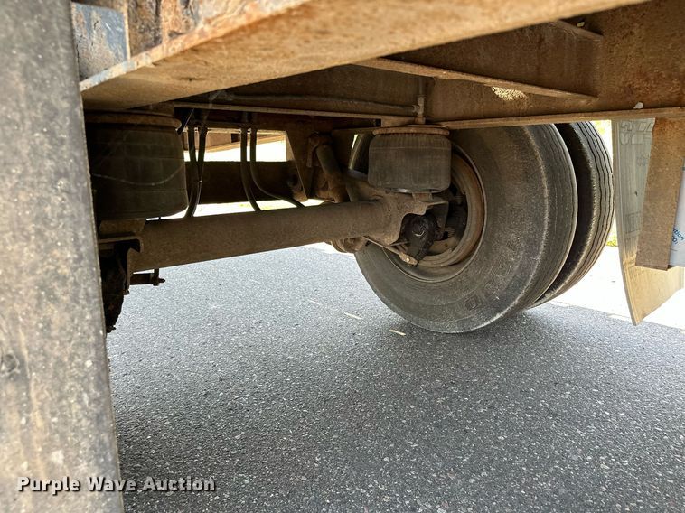 image for item DQ7337 1997 Transcraft Eagle W2  flatbed trailer