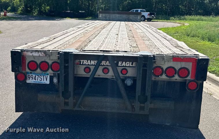 image for item DQ7338 2004 Transcraft D Eagle W2  drop deck trailer