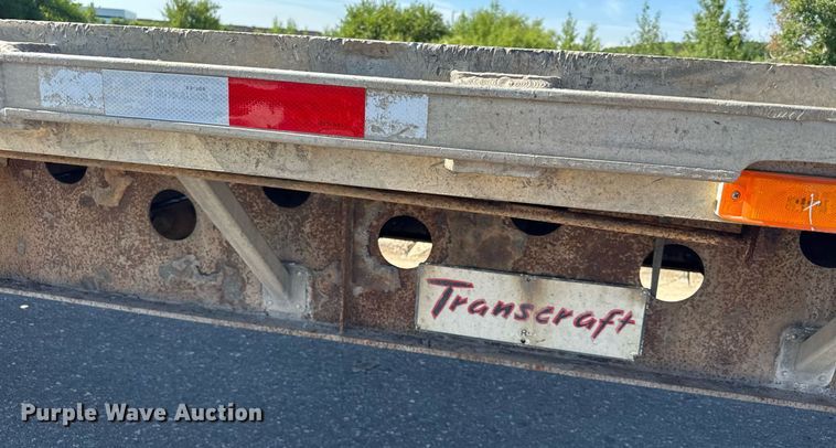 image for item DQ7338 2004 Transcraft D Eagle W2  drop deck trailer