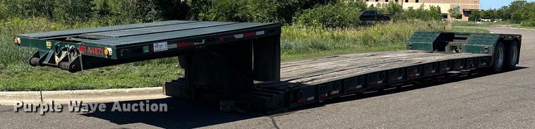 image for item DQ7339 1993 Talbert  lowboy equipment trailer