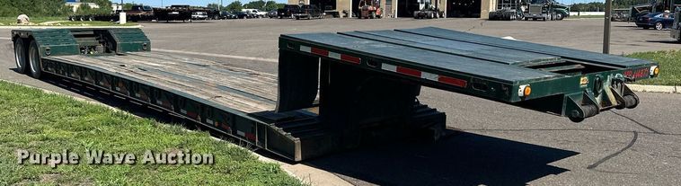 image for item DQ7339 1993 Talbert  lowboy equipment trailer