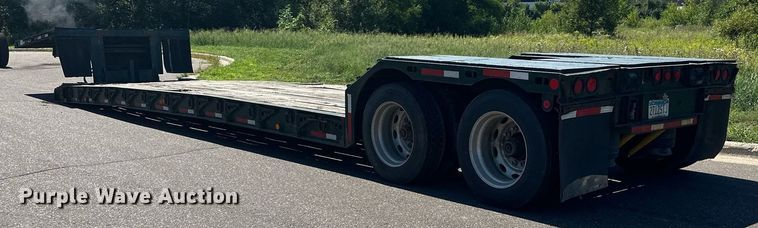 image for item DQ7339 1993 Talbert  lowboy equipment trailer