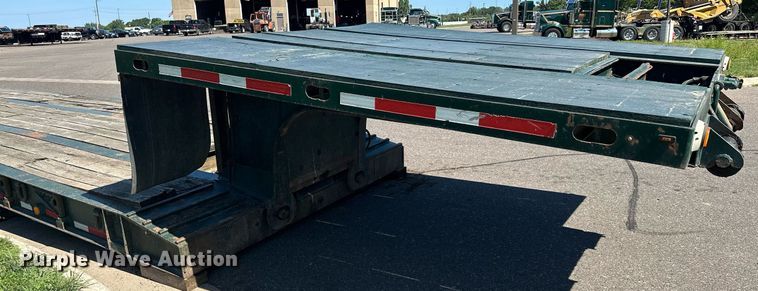 image for item DQ7339 1993 Talbert  lowboy equipment trailer
