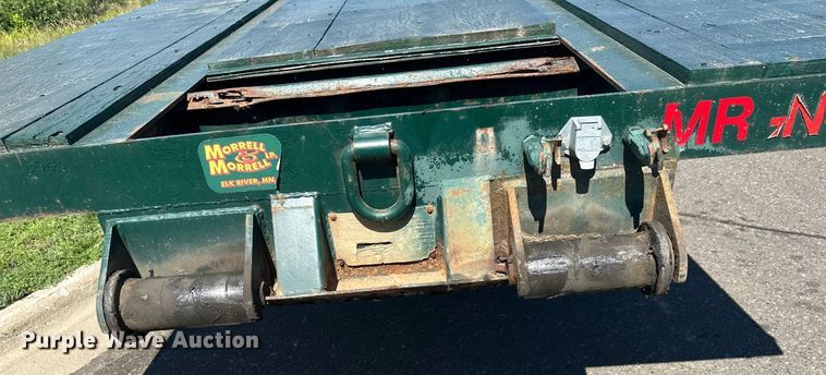 image for item DQ7339 1993 Talbert  lowboy equipment trailer