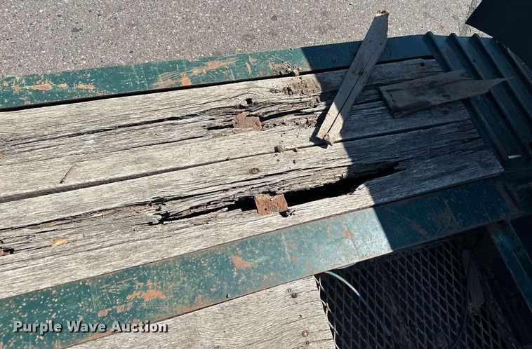 image for item DQ7339 1993 Talbert  lowboy equipment trailer