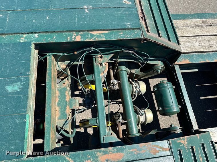 image for item DQ7339 1993 Talbert  lowboy equipment trailer