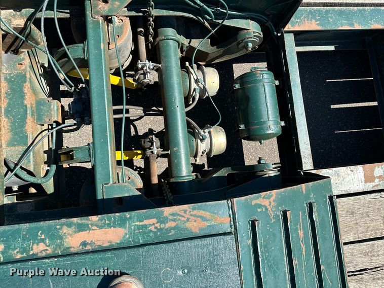 image for item DQ7339 1993 Talbert  lowboy equipment trailer