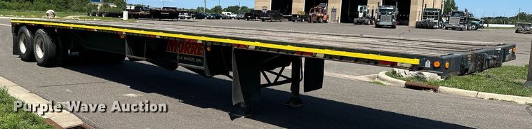 image for item DQ7341 1996 Talbert  flatbed trailer