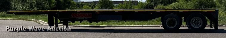 image for item DQ7341 1996 Talbert  flatbed trailer