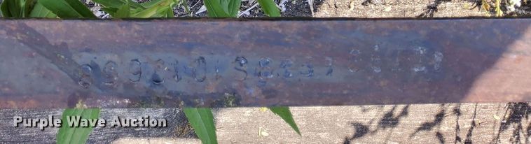 image for item DQ7342 1995 Talbert  flatbed trailer