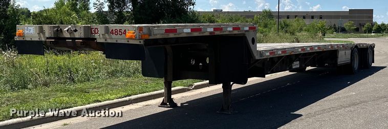 image for item DQ7344 2004 Transcraft  drop deck trailer